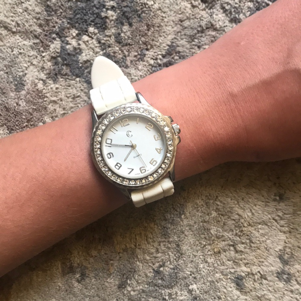 White Charming Charlie Watch - Picture 5 of 6